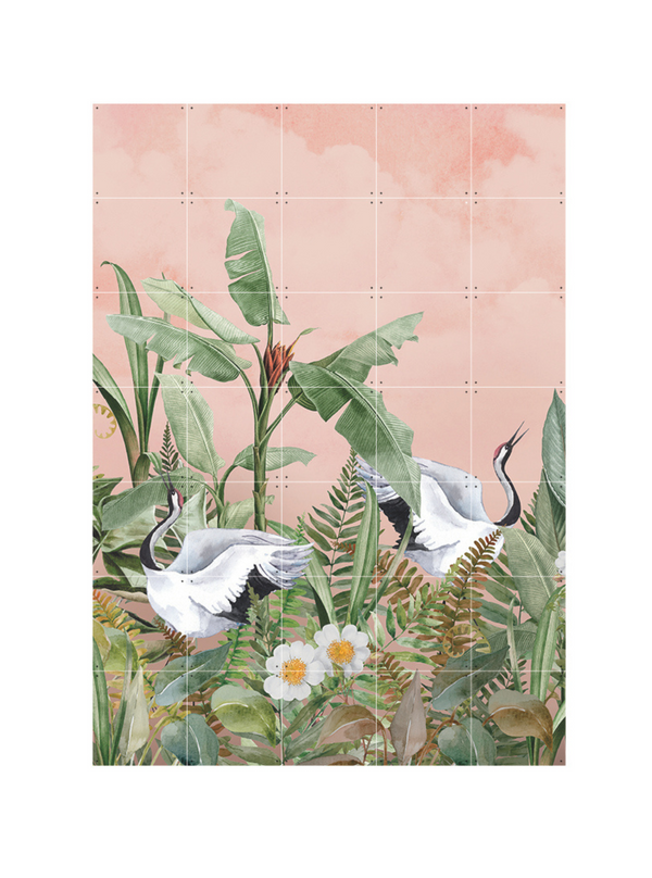 Cuadro decorativo IXXI - Dancing Crane