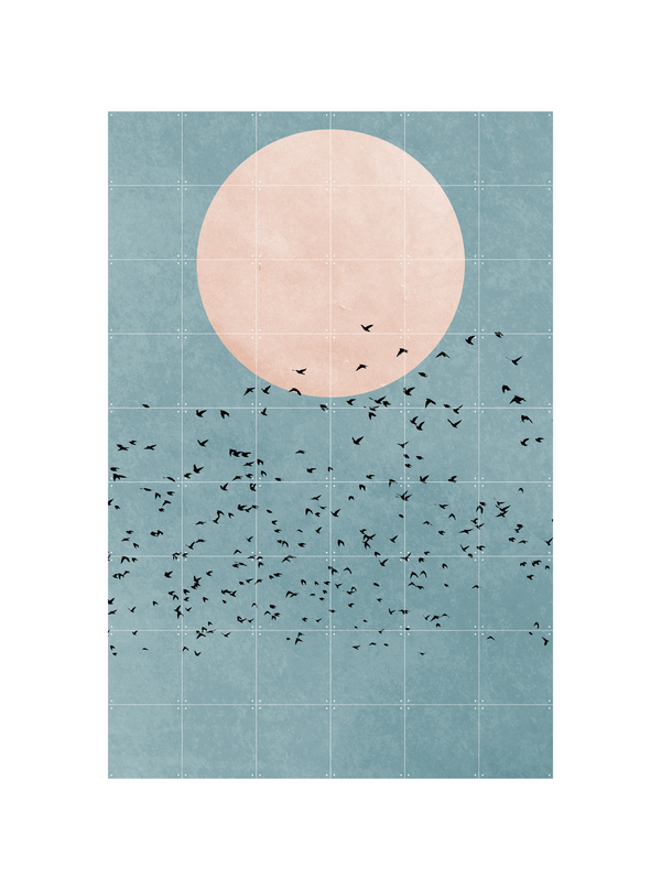 Cuadro Decorativo IXXI Free Souls fly away azul