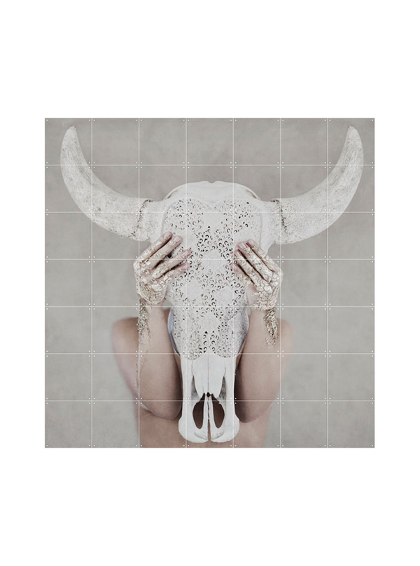 Cuadro decorativo IXXI - Bohemian Skull - Lace