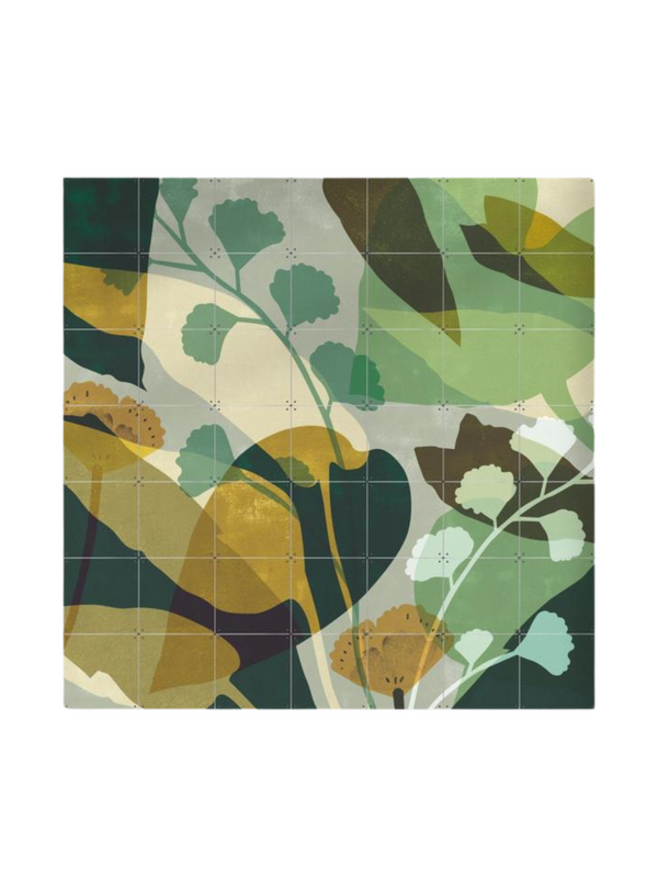 Cuadro Decorativo IXXI Leaves Green