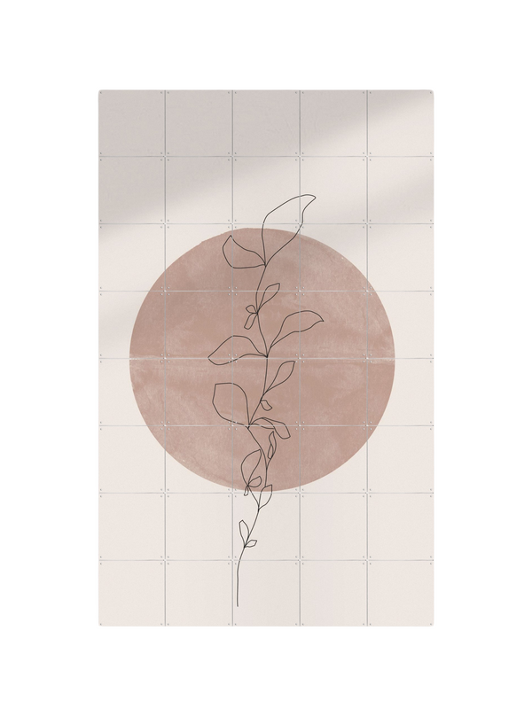 Cuadro Decorativo IXXI Line Flowers - The Miuus Studio