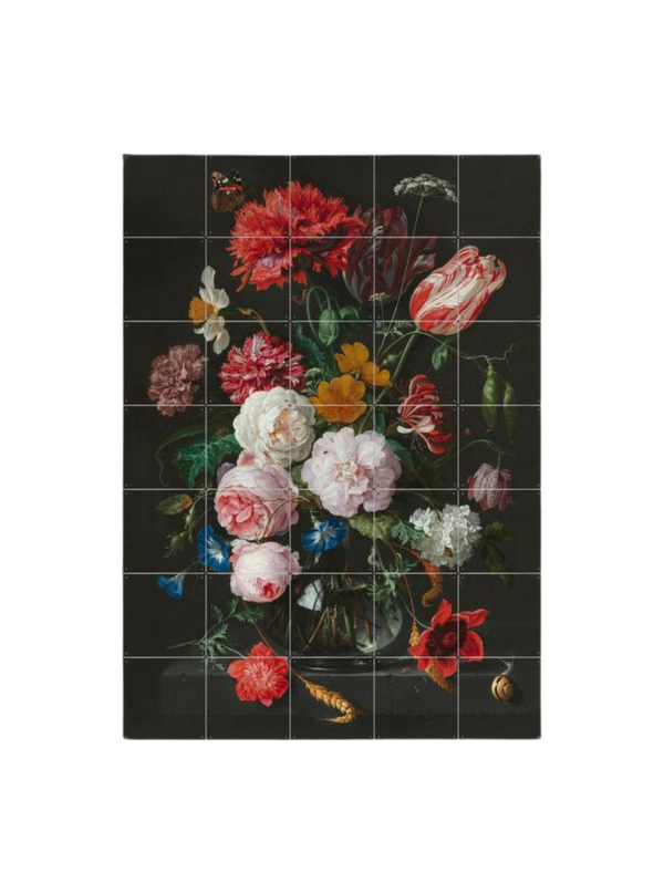 Mural IXXI - Still Life With Flowers - Davidsz de Heem