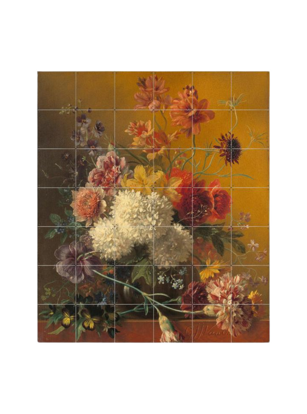 Mural IXXI - Still Life With Flowers - Jan van Os