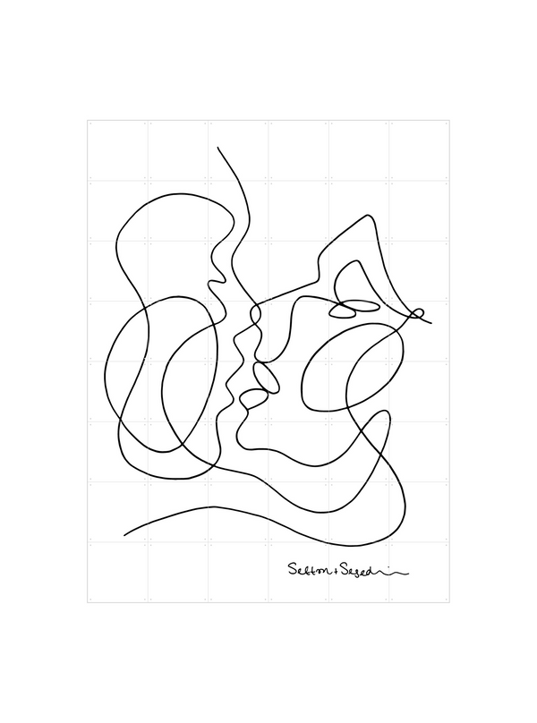 Cuadro decorativo IXXI - The Kissing Sefton & Segedin