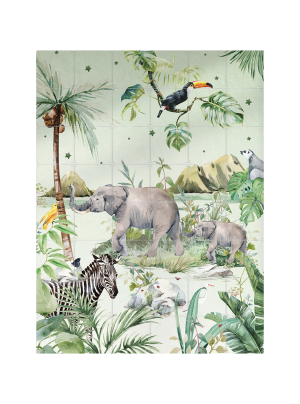 Cuadro decorativo IXXI - Tropical Circus - Creative Lab Amsterdam